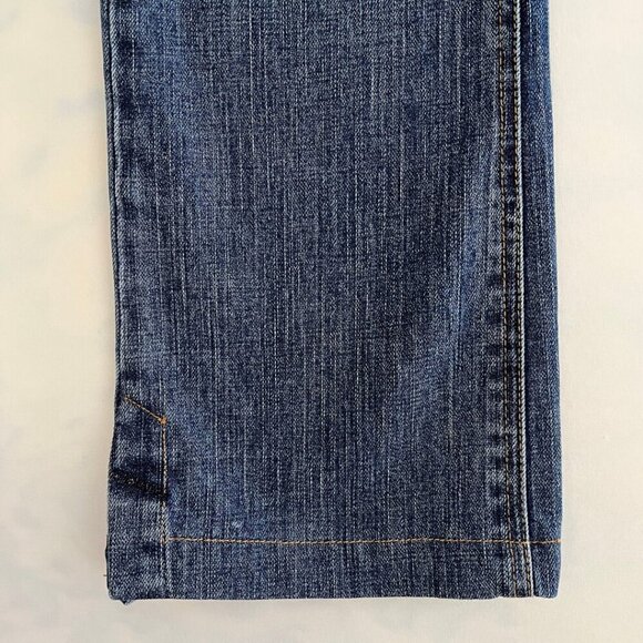 Gap Vintage Low-Rise Boot Cut Denim Blue Jeans - Picture 4 of 8